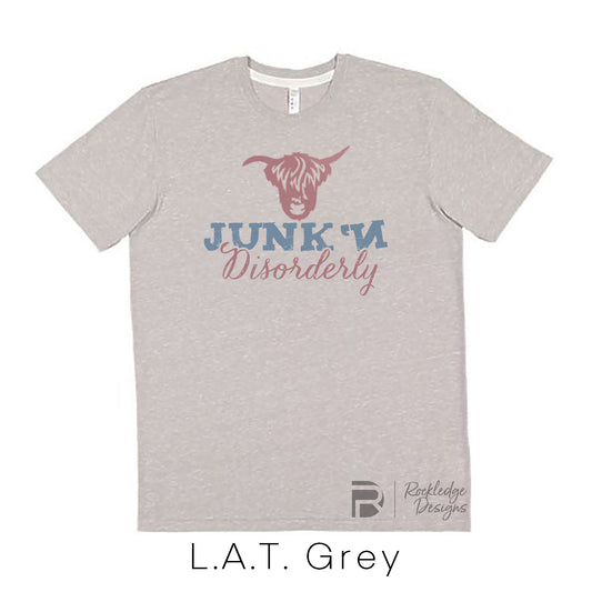 Junk 'N Disorderly  Logo T-Shirt