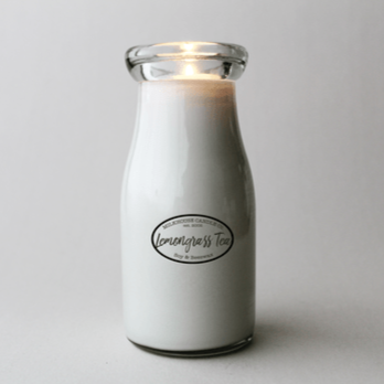 Milk Bottle Candles