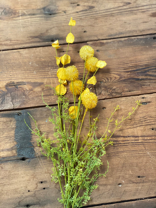 Mixed Floral Yellow Pick