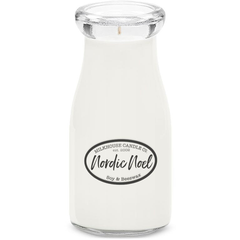Milk Bottle Candles