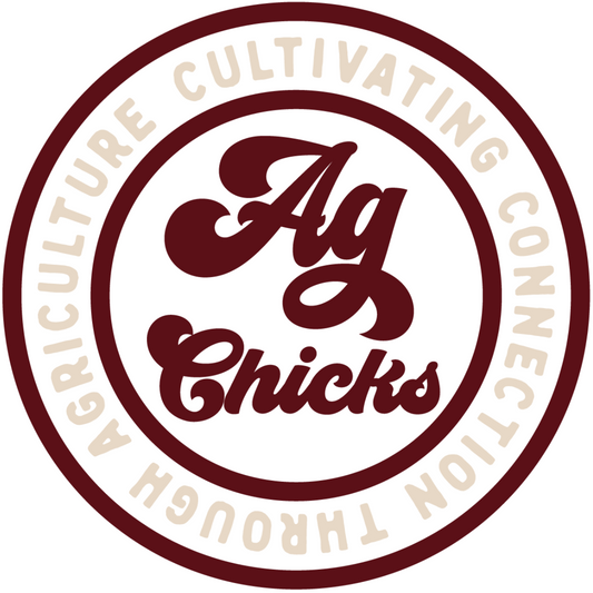 Ag Chicks Circle Sticker