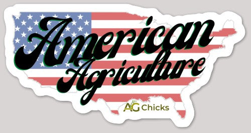 American Agriculture Sticker