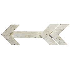 Metal Arrow Wood Grained