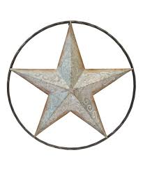 Metal Circled Star