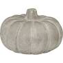 Cement Pumpkin- Small Gray