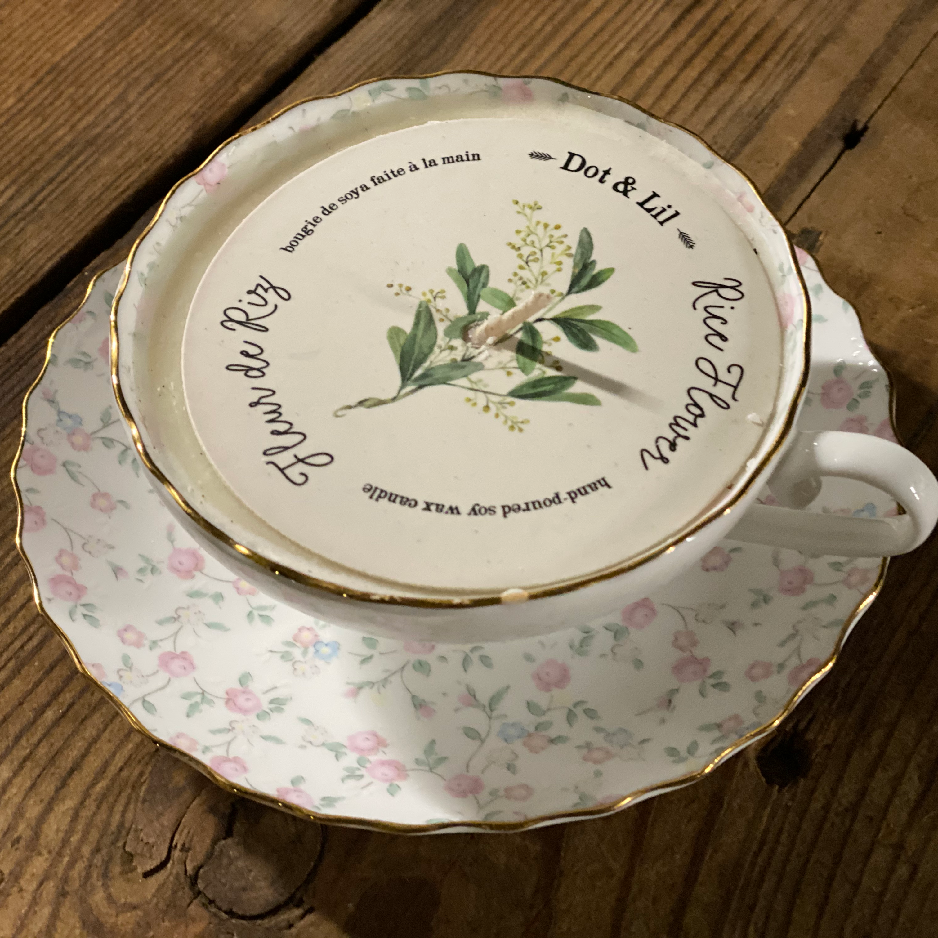 Bone China Vintage Tea Cup
