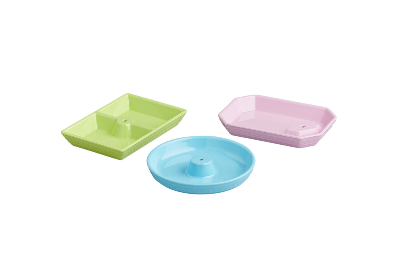 NF Melamine dainty dishes 3 piece set