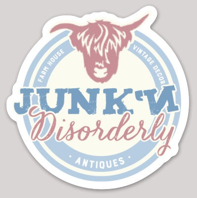 Junk 'N Disorderly Sticker
