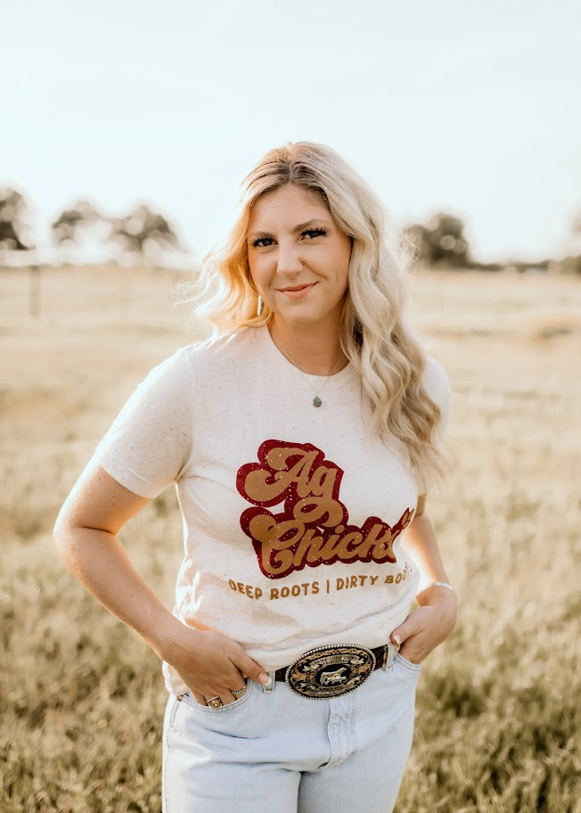 New Logo Ag Chicks T-Shirt