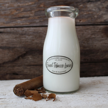 Milk Bottle Candles